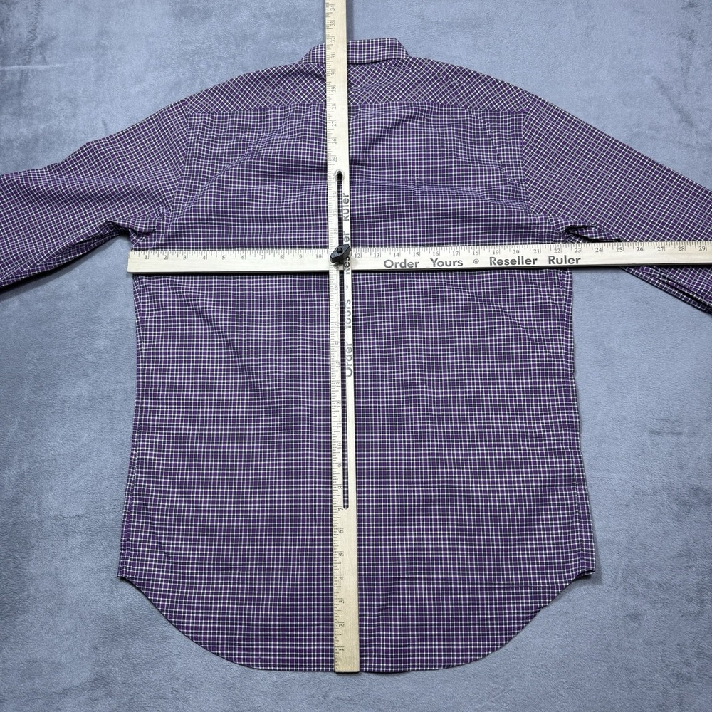 Billy Reid Button Shirt Mens L Standard Cut Featherweight Normcore Dadcore - Picture 8 of 10